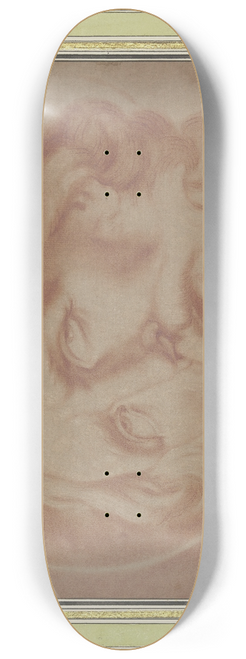 Alessandro Tiarini - A saints head 8.25 inch art skate deck