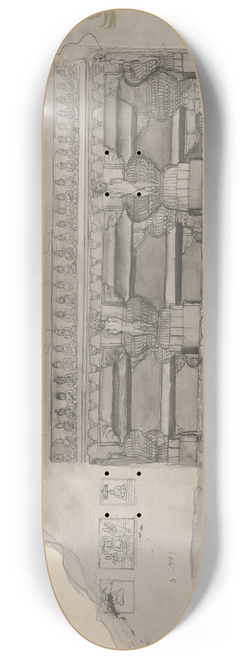 Gangaram Chintaman Tambat - Jagannatha Sabha 8.25 inch art skate deck