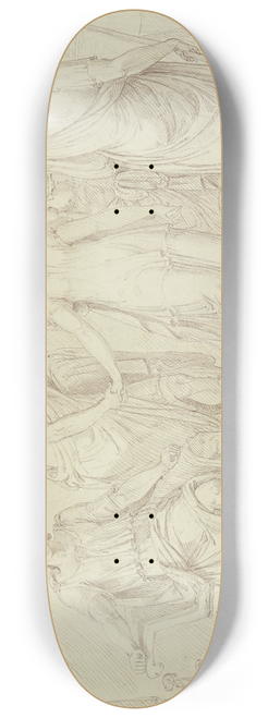 Gavin Hamilton - Achilles nimmt Abschied von Briseis 8.25 inch art skate deck