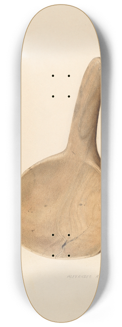 Alexander Anderson - Butter Ladle 8.25 inch art skate deck