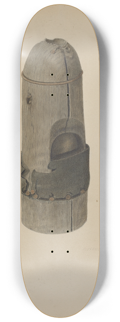 Alexander Anderson - Pump Valve and Sucker 8.25 inch art skate deck