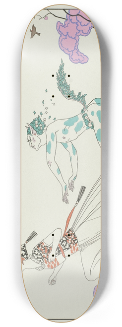George Barbier - LAprs-Midi dun faune 8.25 inch art skate deck