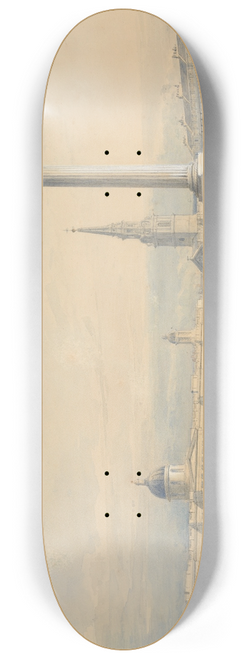 George Belton Moore - A Proposed plan for Trafalgar Square 8.25 inch art skate deck