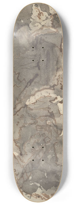 George Chinnery - Thatched Building in a Wood 8.25 inch art skate deck