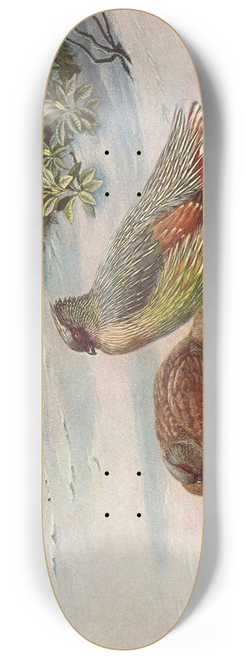 George Edward Lodge - Northern Blood Partridge 8.25 inch art skate deck