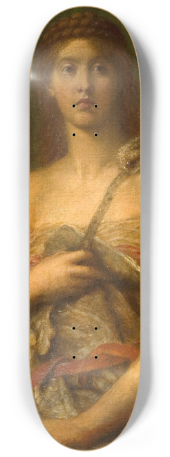 George Frederic Watts - A Roman Lady 8.25 inch art skate deck