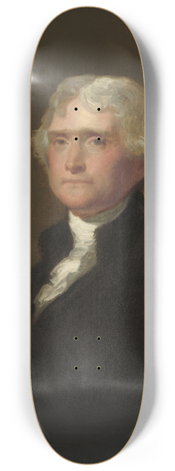 George Peter Alexander Healy - Thomas Jefferson 8.25 inch art skate deck