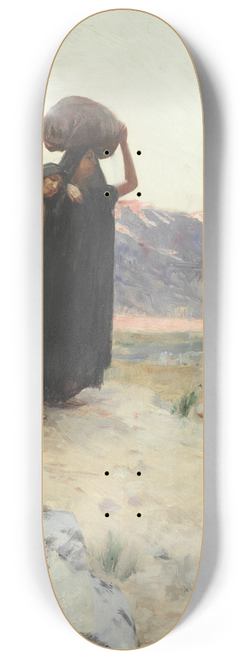 Georges Antoine Rochegrosse - The long walk home 8.25 inch art skate deck