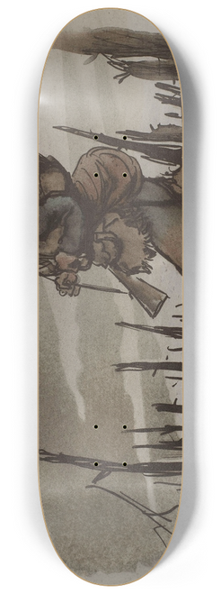 Georges Goursat (Sem) - Au bon sabot 8.25 inch art skate deck