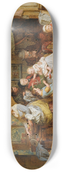 George Smith - Home be it ever so humble 8.25 inch art skate deck