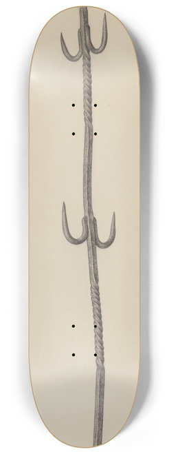 George Spector - Meat Hook 8.25 inch art skate deck