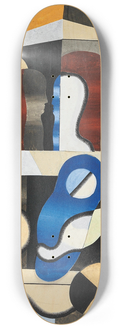 Georges Valmier - Le Paradis Terrestre (The Garden Of Eden) 8.25 inch art skate deck