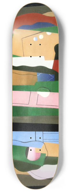 Georges Valmier - The pink door 8.25 inch art skate deck