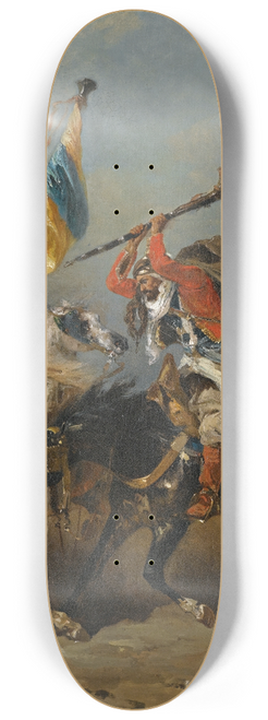 Georges Washington - Le Combat 8.25 inch art skate deck