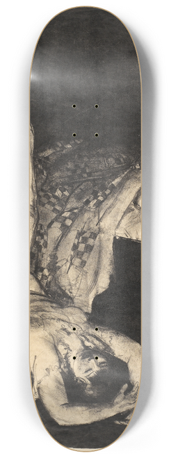 George Wesley Bellows - Reducing (Reducing Exercises) 8.25 inch art skate deck