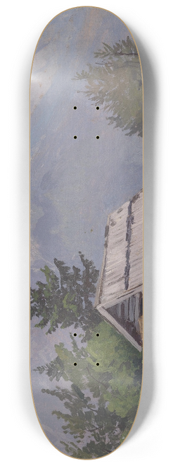Georg Holub - Htte auf der Waucha-Alm 8.25 inch art skate deck