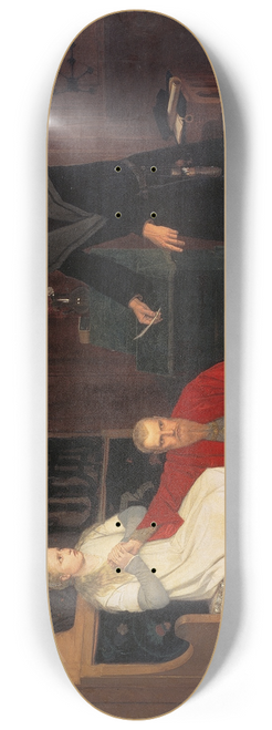 Georg Von Rosen - Erik XIV, King of Sweden 8.25 inch art skate deck
