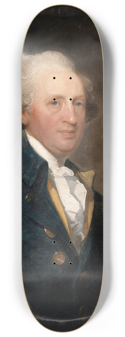 Gilbert Stuart - John Beresford (1738-1805), MP 8.25 inch art skate deck
