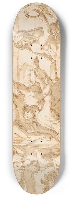 Giorgio Vasari - The First Fruits of the Earth Offered to Saturn 8.25 inch art skate deck