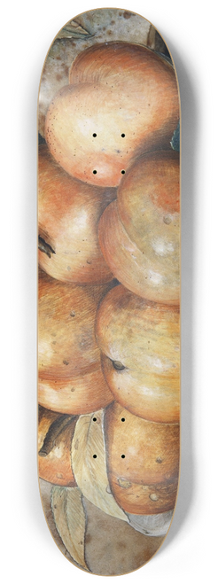 Giovanna Garzoni - Stillleben Mit Pfirsischen Und Johannisbrot 8.25 inch art skate deck