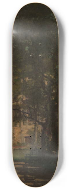 Alexandre Falguire - Maison de campagne de lartiste 8.25 inch art skate deck