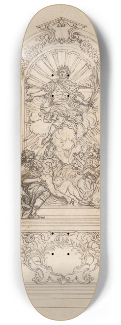 Giovanni Battista Foggini - A Reliquary of Saint Sigismondo 8.25 inch art skate deck