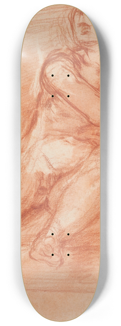 Giovanni Battista Naldini - Study of aYouth 8.25 inch art skate deck