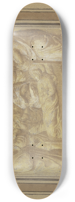 Girolamo Da Carpi - Marys death 8.25 inch art skate deck