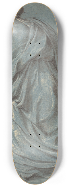 Girolamo Siciolante da Sermoneta - Study of a Man Walking towards the Left Holding a Staff 8.25 inch art skate deck