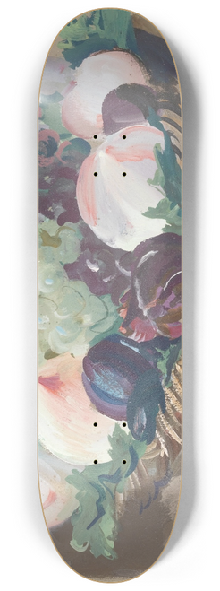 Alexandre Jacovleff - Still Life With White Grapes 8.25 inch art skate deck