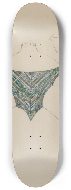 Gladys Cook - Basque 8.25 inch art skate deck