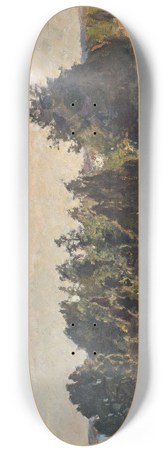Gottfrid Kallstenius - Towards Evening. Hors in The Tjust archipelago 8.25 inch art skate deck