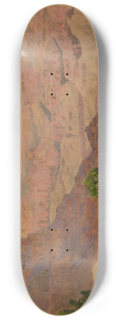 Gunnar Mauritz Widforss - A View of the Grand Canyon 8.25 inch art skate deck