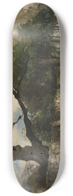 Gustaf Rydberg - Landscape at Torsebro, near Kristianstad 8.25 inch art skate deck