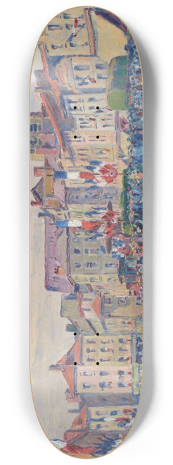 Gustave Cariot - Fte du 14 juillet 1920  Chlons-sur-Marne 8.25 inch art skate deck
