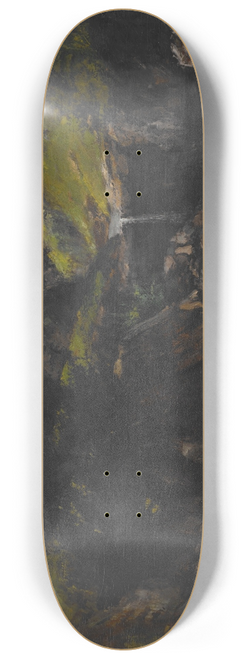 Gustave Dor - Cascade in a Rocky Landscape 8.25 inch art skate deck