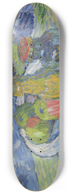 Alexej von Jawlensky - Still Life with Bottles and Fruit 8.25 inch art skate deck