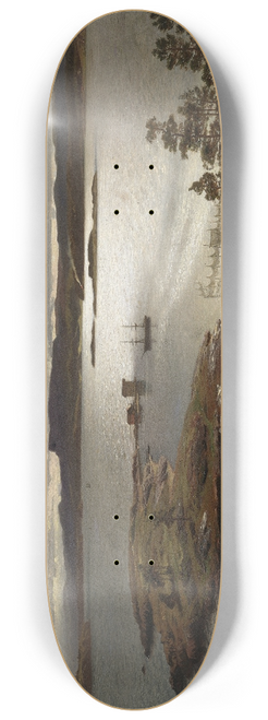 Hans Gude - The Sandvik Fiord 8.25 inch art skate deck