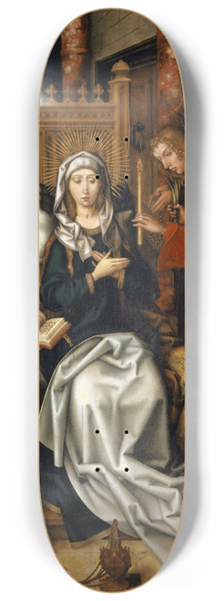 Hans Holbein The Elder - The Death of the Virgin 8.25 inch art skate deck