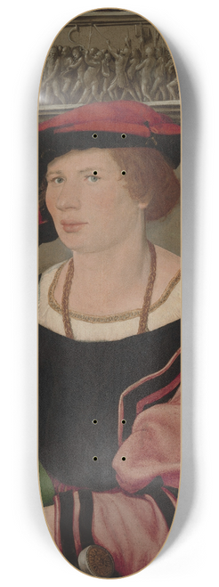 Hans Holbein The Younger - Benedikt von Hertenstein (born about 1495, died 1522) 8.25 inch art skate deck