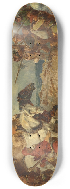 Hans Makart - Entwurf zum Festzug 1879  Jagdgruppe mit Beutewagen 8.25 inch art skate deck