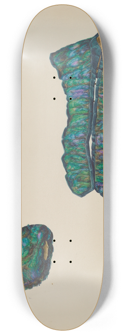 Hans Mangelsdorf - Tippet and Muff 8.25 inch art skate deck
