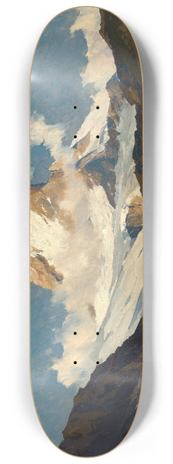 Hans Maurus - Matterhorn und Riffelsee 8.25 inch art skate deck