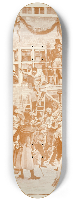 Hans Tegner - Fairy tales and stories pl26 8.25 inch art skate deck