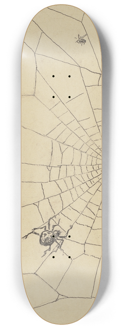 Hans Thoma - Spinne 8.25 inch art skate deck