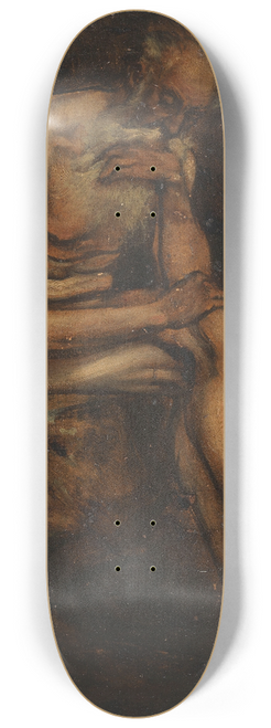 Hans Von Mares - Studie des heiligen Hieronymus 8.25 inch art skate deck