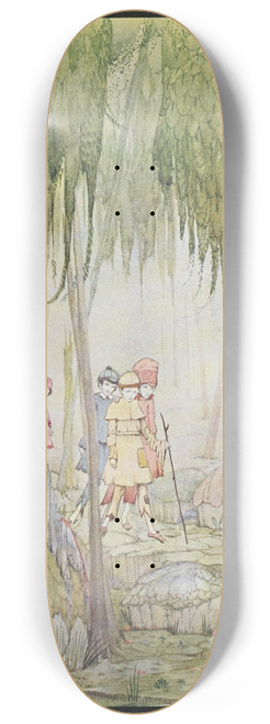 Harry Clarke - He brought them home by the very same way they came 8.25 inch art skate deck