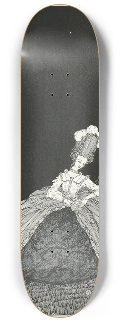Harry Clarke - The prince believed he had given her more wit than he had reserved for himself 8.25 inch art skate deck