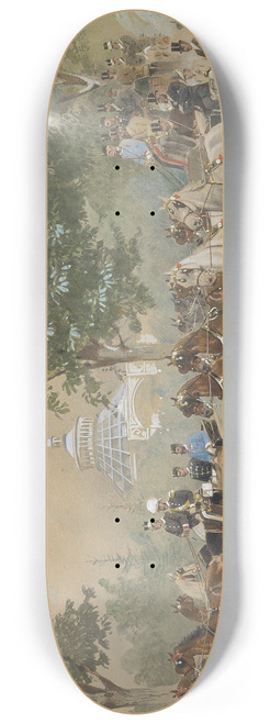 Heinrich Gottfried Wilda - Ausfahrt Franz Ferdinand im Prater 8.25 inch art skate deck