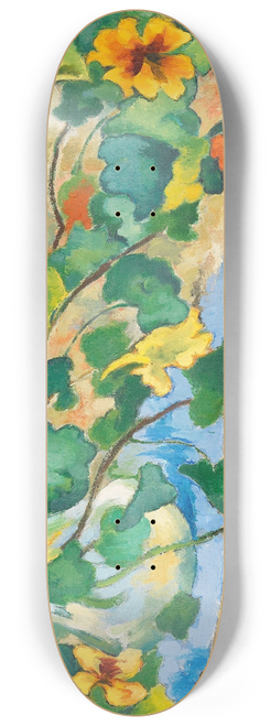 Heinrich Nauen - Kapuzinerkresse 8.25 inch art skate deck